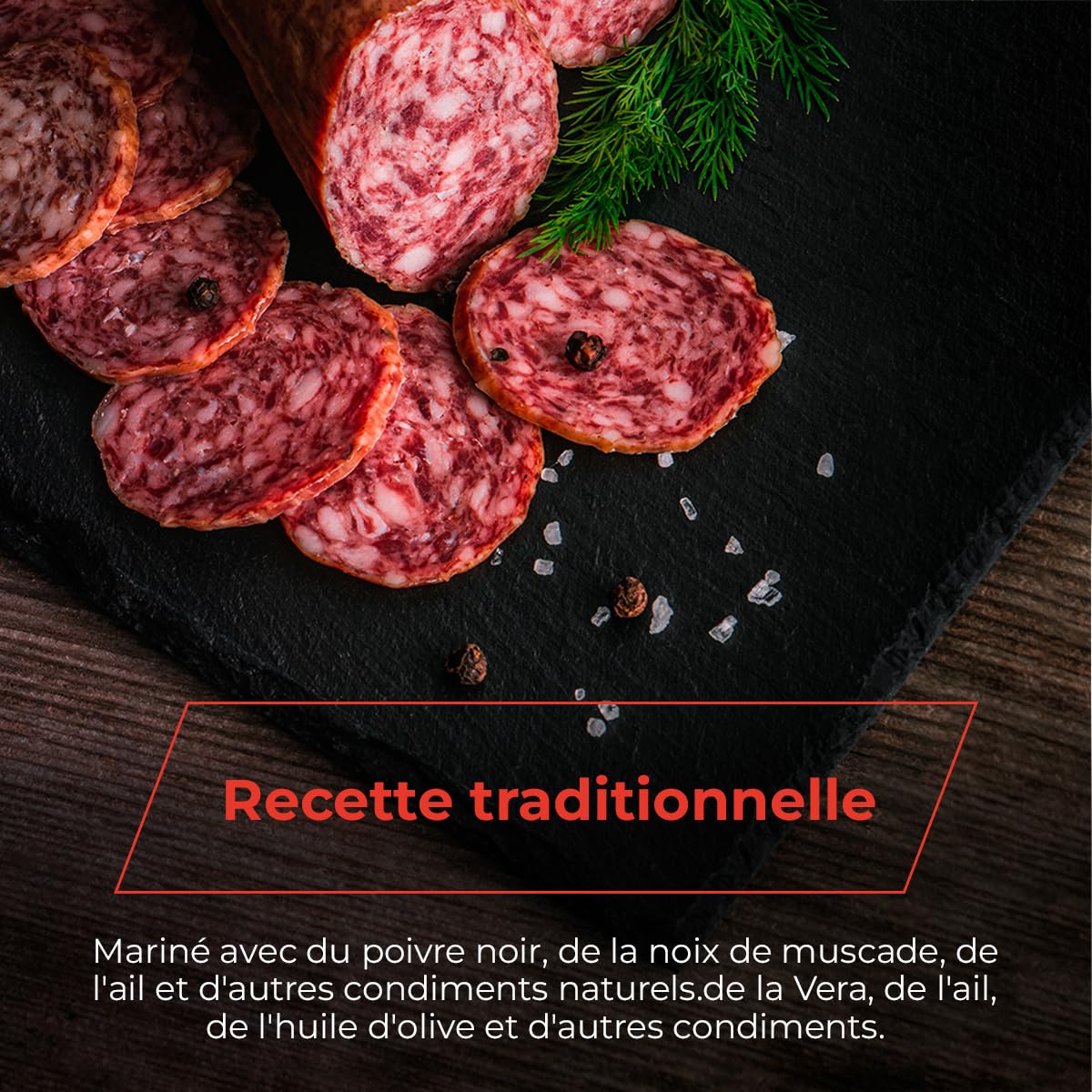 Salchichón Cular Ibérique - Salaison Traditionnelle - Porcs Ibériques - Convient aux Coeliaques - 1,10 – 1,30 KG - EIbérico