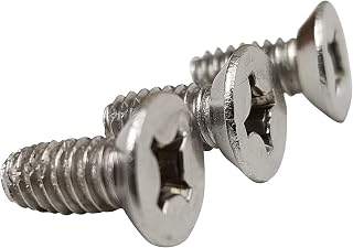 Hinge Outlet Stainless Steel Machine Screws for Door Hinges, #10-24 Thread x 1/2" Length - Highly Rust Resistant - 24 Pack