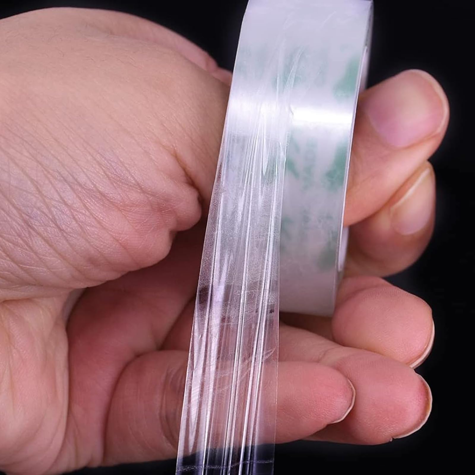 Nesthetics 4 Rolls Small Clear Tape, 18mm X 25m Clear Sticky Packaging Parcel Heavy Duty Packing Tape for Schools Home Offices Parcel - Image 4