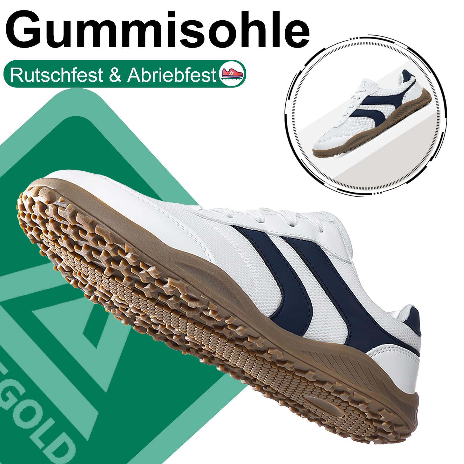 AONEGOLD Zapatillas Barefoot para Mujer y Hombre Ligera Zapatos Barefoot Anchos Antideslizante y TranspirableZapatillas de Trail Running Gr.36-48EU
