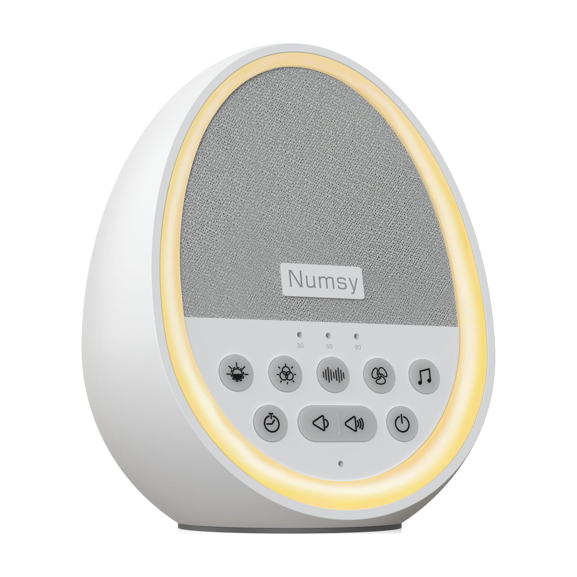 Numsy Calm White Noise Machine Baby mit Nachtlicht - Einschlafhilfe Baby