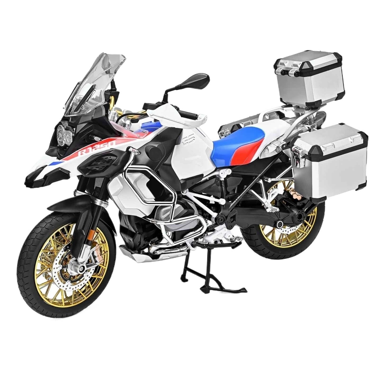 Per BMW R1250 GS ADV Modello Di Moto In Lega Pressofuso In Metallo Collezione Giocattoli Super Spray 1:6