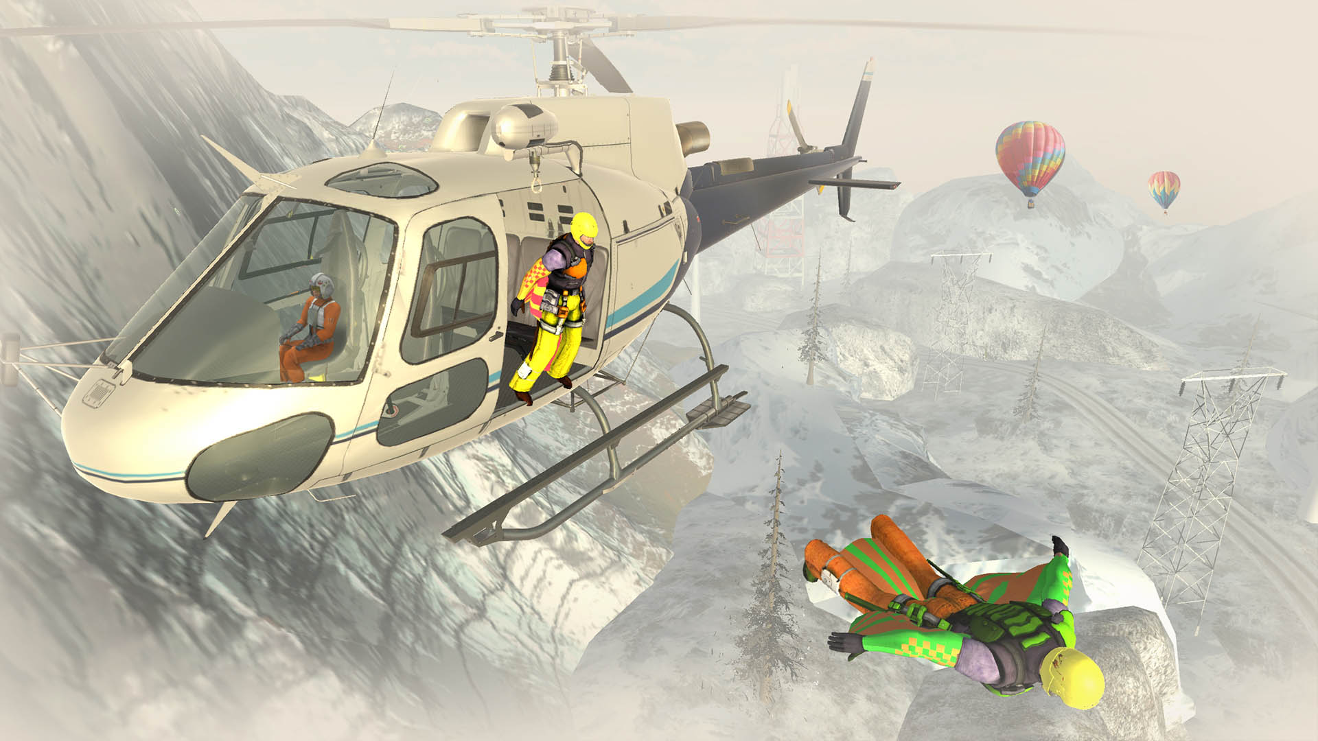 Wingsuit Parachute Simulator skydiving games free - App on the Amazon ...