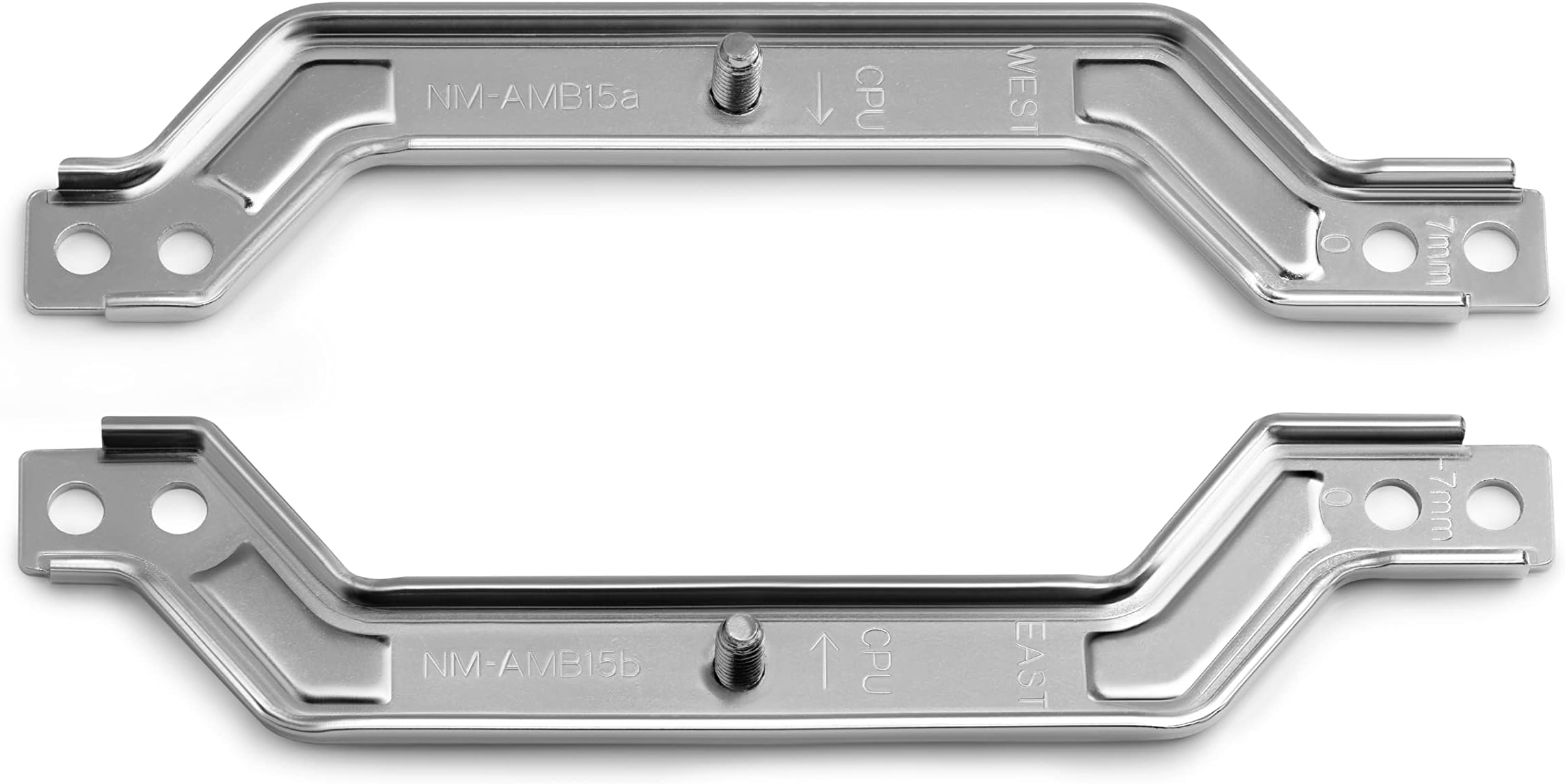 Noctua NM-AMB15, Offset AMD AM5 Mounting Bars for Improved Cooling Performance (Silver)