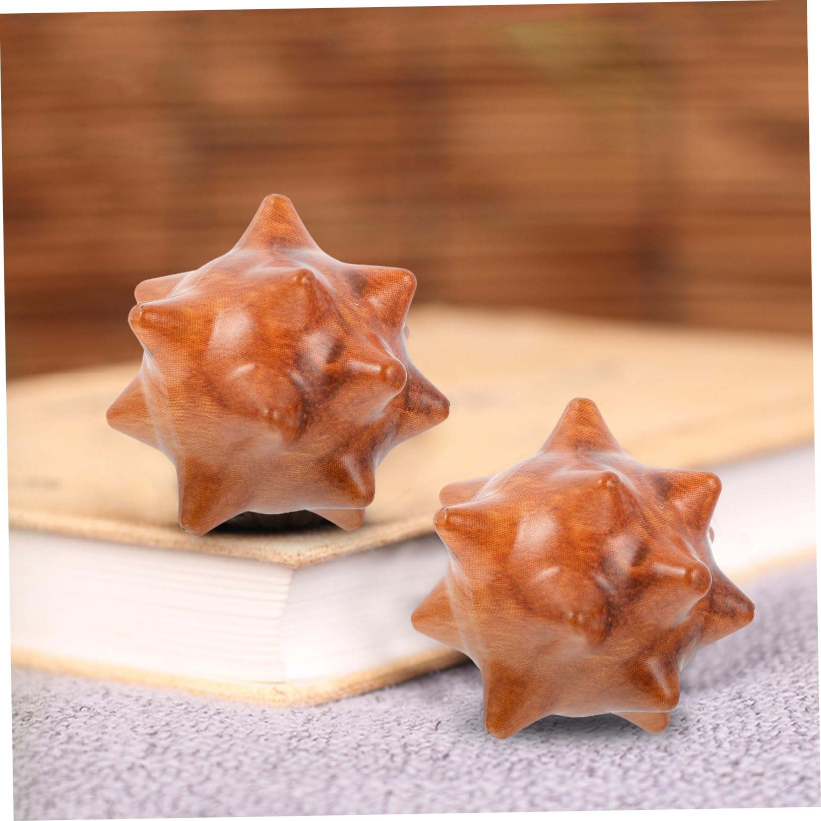 minkissy Hand Acupoint Massage Balls 2 Pack Portable Hand Massage Roller for Relief Flexibility
