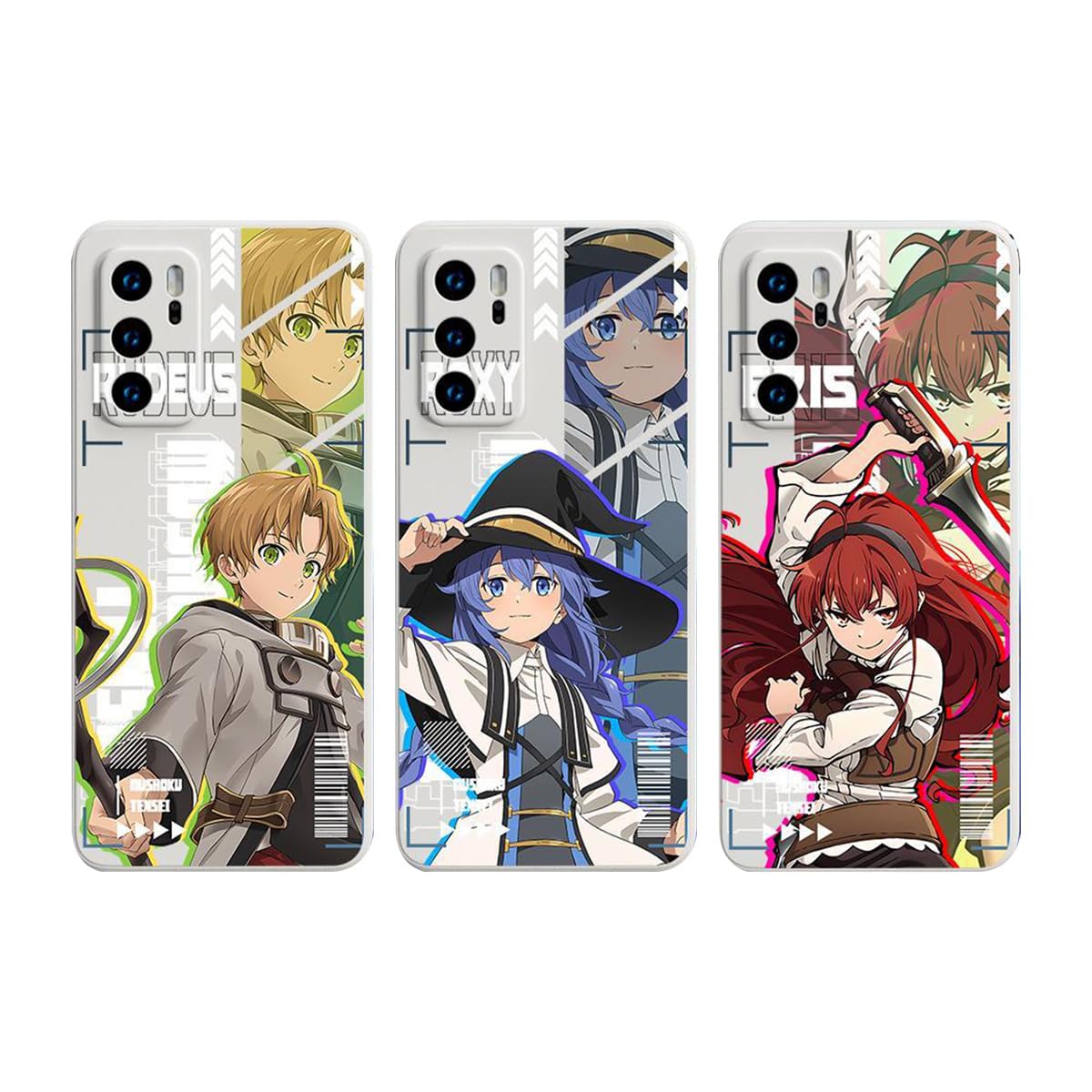 Amazon.com: MhaRt Anime Rudeus Eris Greyrat Phone Case Mushoku Tensei  Jobless Reincarnation 2 Soft Silicone Phone Cover for 15 Pro Max (Cute2,for  iPhone 12) : Cell Phones & Accessories