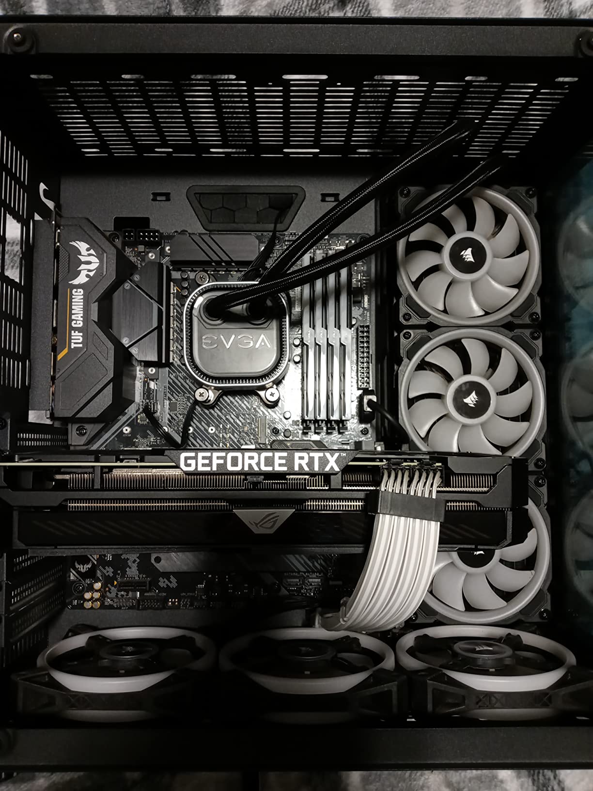 30/mo Finance SZSKYING ATX PC Case with 10pcs Argb Fans Control