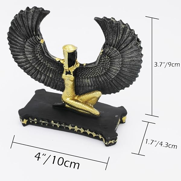 Antico Egitto Acquario Betta Fish Tank Decorazioni Rettile Tartaruga Lucertola Ragno Tanks Terrario Egiziano Decorazione Ornamento Pet - 5