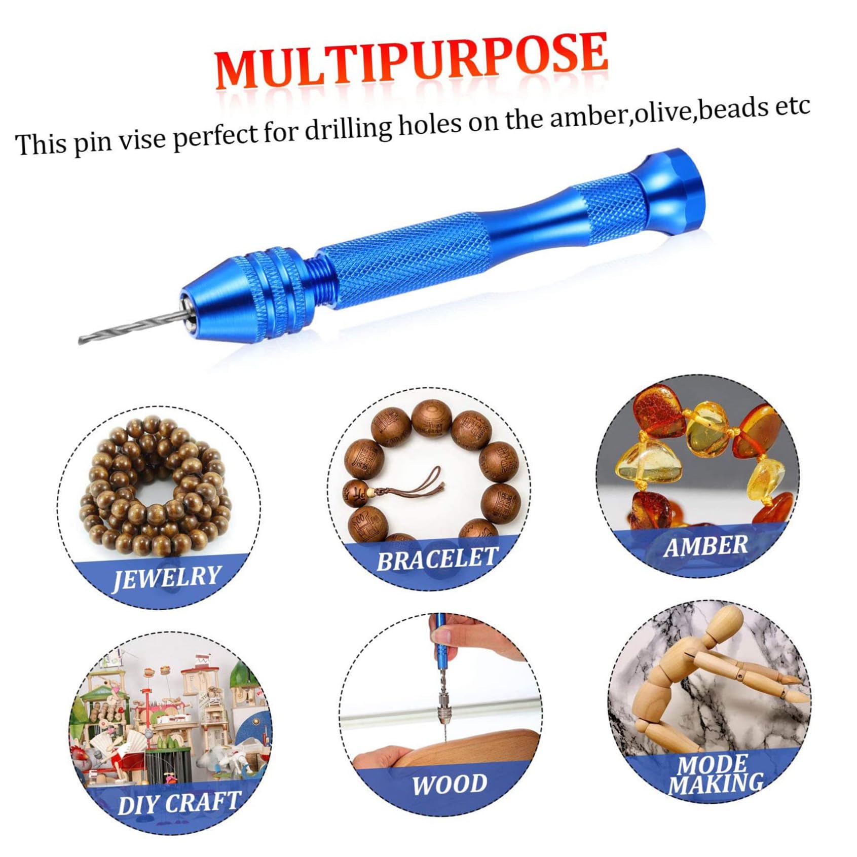 152pezzi Mini Punte Per Trapano e Girevole Precisione Per Modellismo e Te Facile Trasportare e Utilizzare