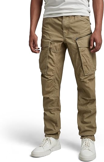 G-Star Mens Rovic Zip 3D Straight Tapered Fit Cargo Pants