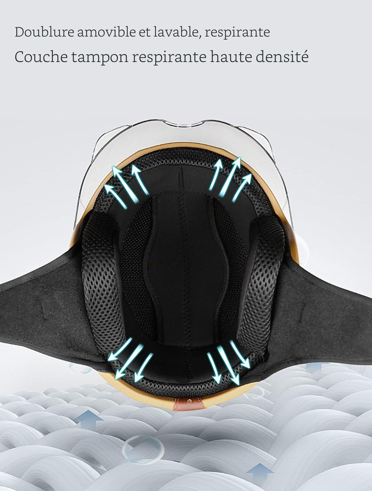 Classique Retro Casques Moto, ECE Homologué Demi-Casque Jet,Casque en Cuir Vintage Casque Mobylette avec Visière, pour Scooter Racing Femmes Hommes