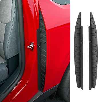 xipoqix Door Edge Protector Compatible with 2022-2024 2025 2026 Ford Maverick Rear Door Inner Weatherstrip TPE Wind Noise Reduction Inner Trim Replacement for 2022-2026 Ford Maverick Accessories