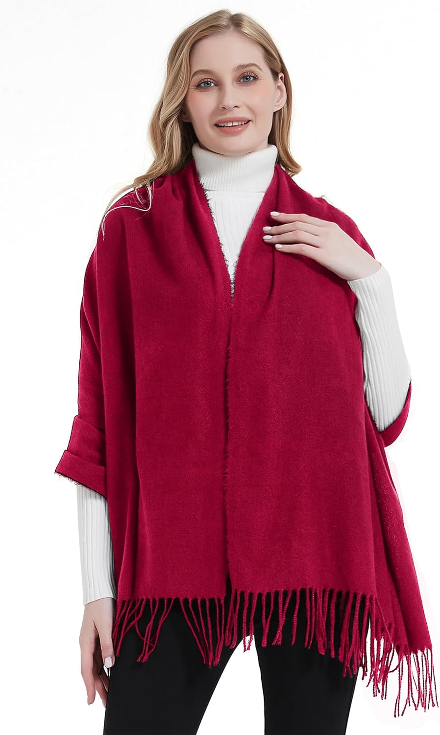 Landisun Scarf for Women Winter Soft Shawl Wrap Large Warm Fashion Blanket for Evening Dress Wedding Gifts - Image 6