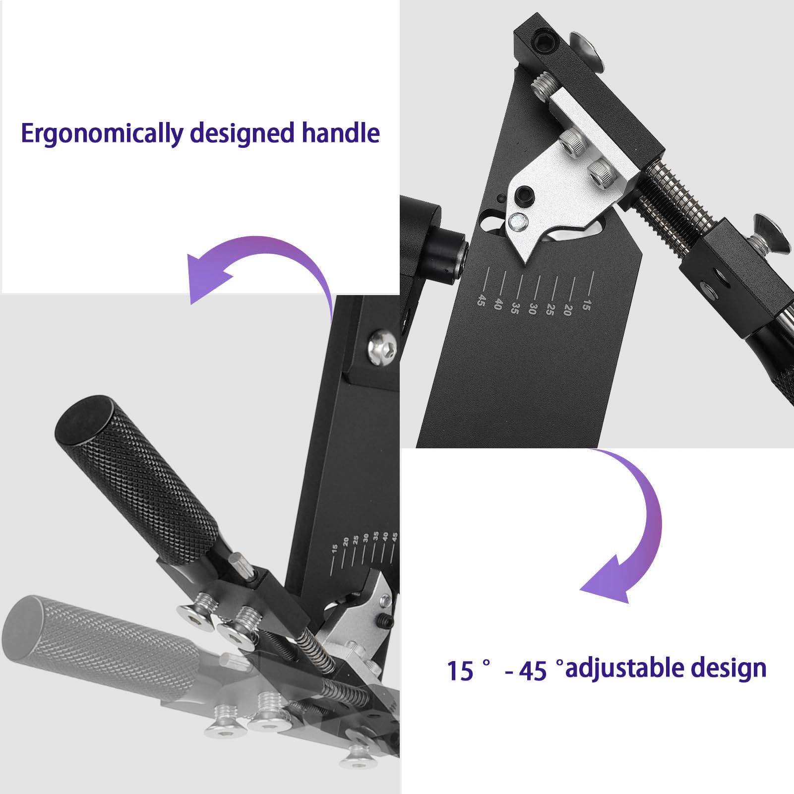 Pssopp Resbalador de la Cuchilla Cortacésped, Herramienta Afilado Cuchillas Césped Cuidado Jardinería para Las Podadoras Cuchillos Loppers Tijeras