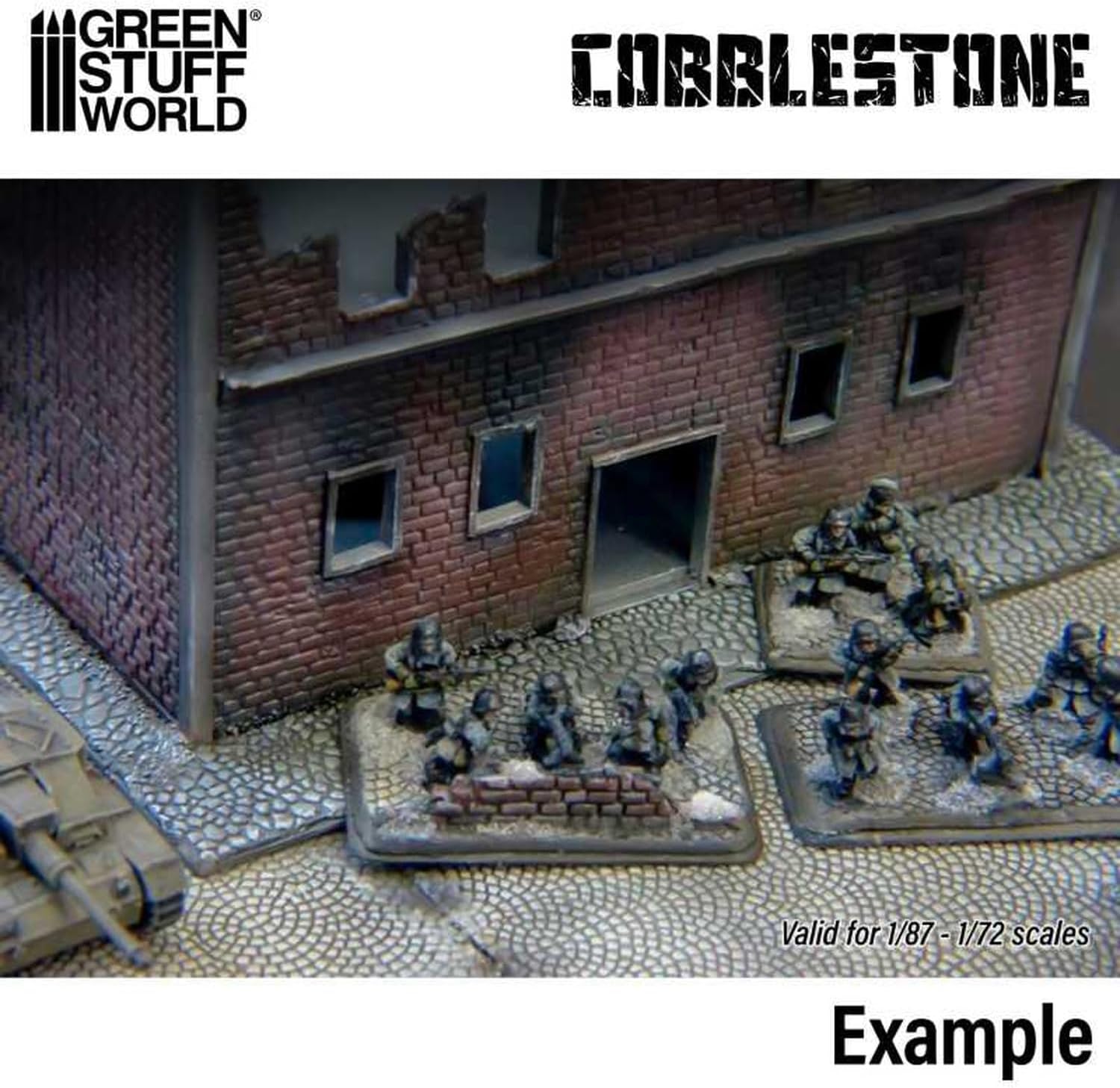 Green Stuff World Cobblestone - 15mm