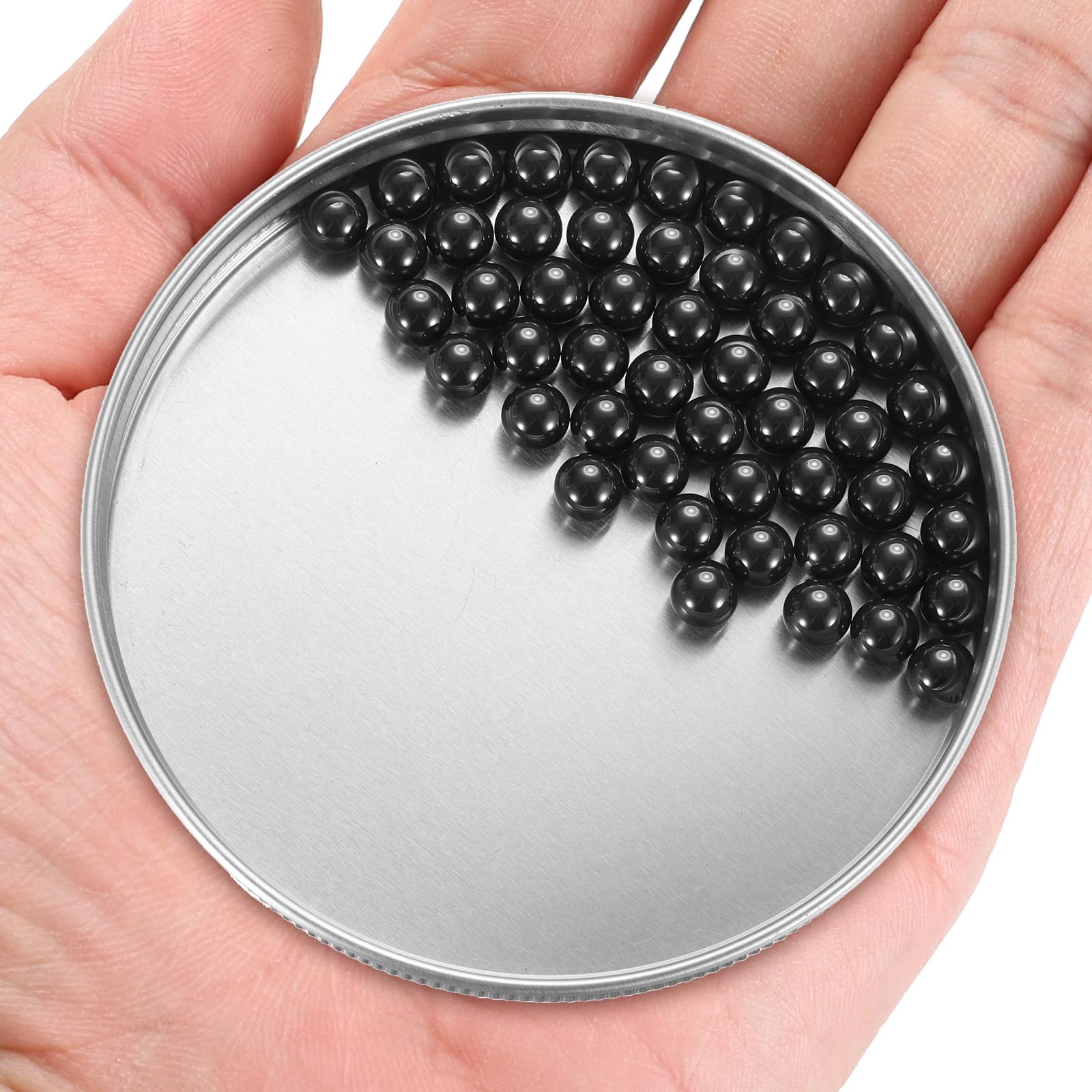 QUARKZMAN Bolas de Rodamiento Cerámicas 1/4" Si3N4 G5 Precisión 100 Piezas