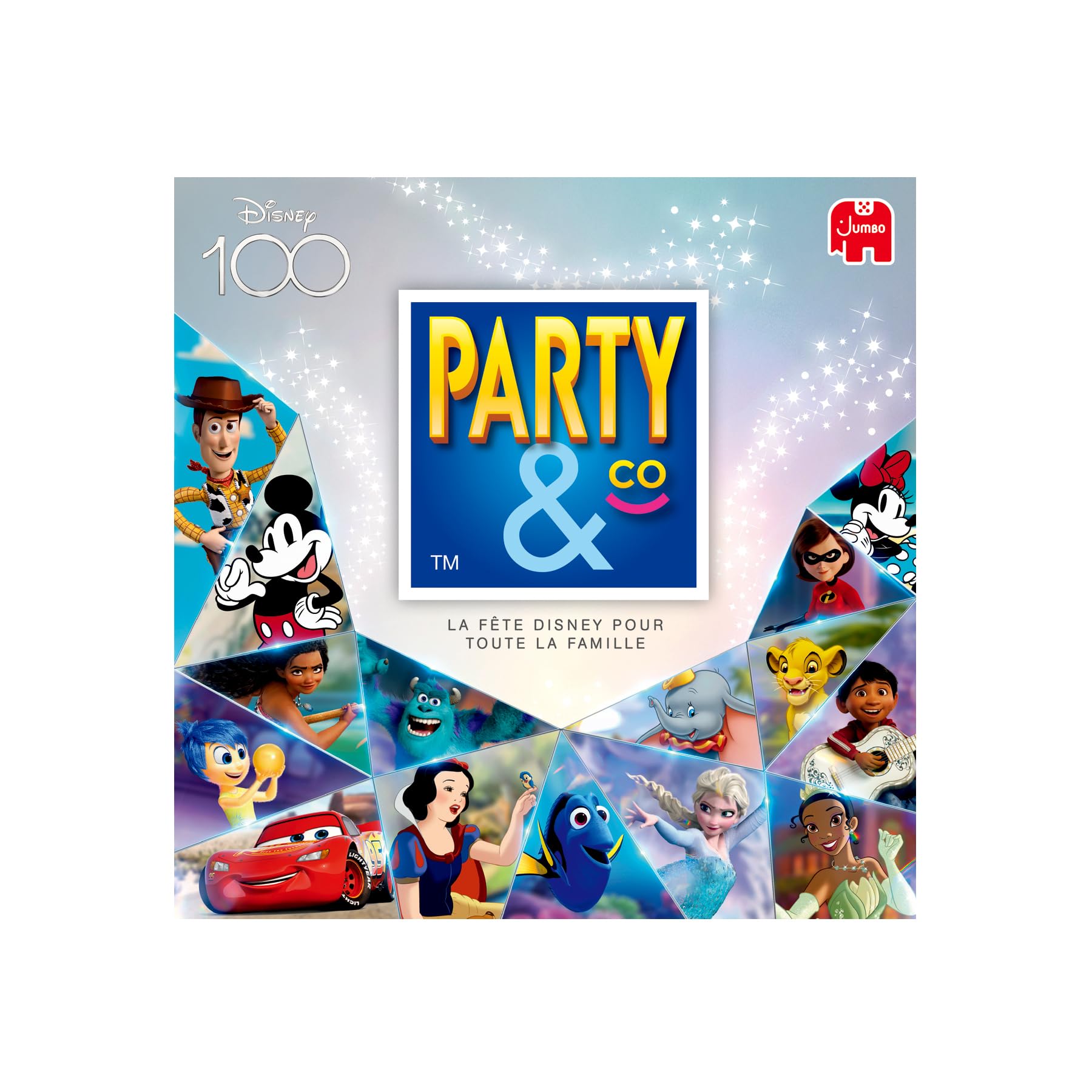 Dujardin Party & Co Disney - gra planszowa - gra planszowa i atmosfera - rodzina - od 4 lat - dla 2 graczy i +
