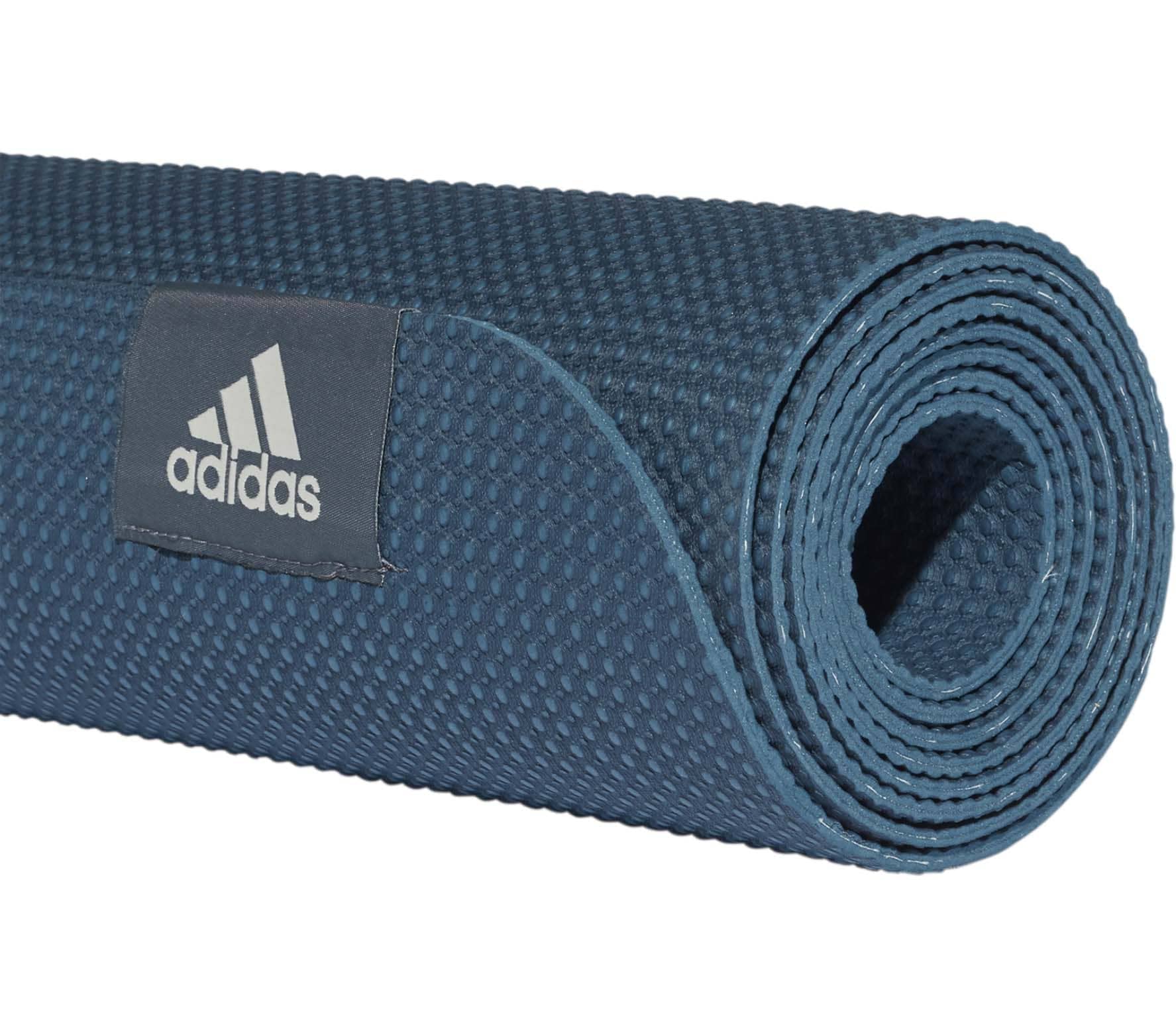 adidasヨガマット Amazon | (アディダス) ヨガマット/ピラティスマット 6mm インクブルー