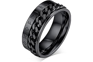 Norse Viking Spinner Runes Ring: Unleash the Ancient Wisdom