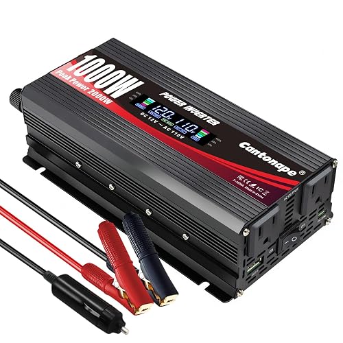 Cantonape 1000W Car Power Inverter with LCD Display