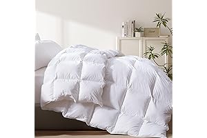 Cosybay Feather Comforter: The Ultimate Heavy Duvet Insert for Queen Beds