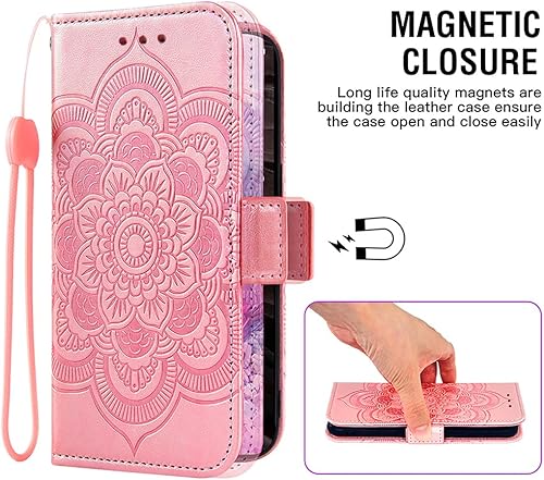 Miniatura 4 de Asuwish Funda de teléfono para Google Pixel 7A 5G 2023 con protector de pantalla de vidrio templado y soporte de tarjeta de crédito con tapa de