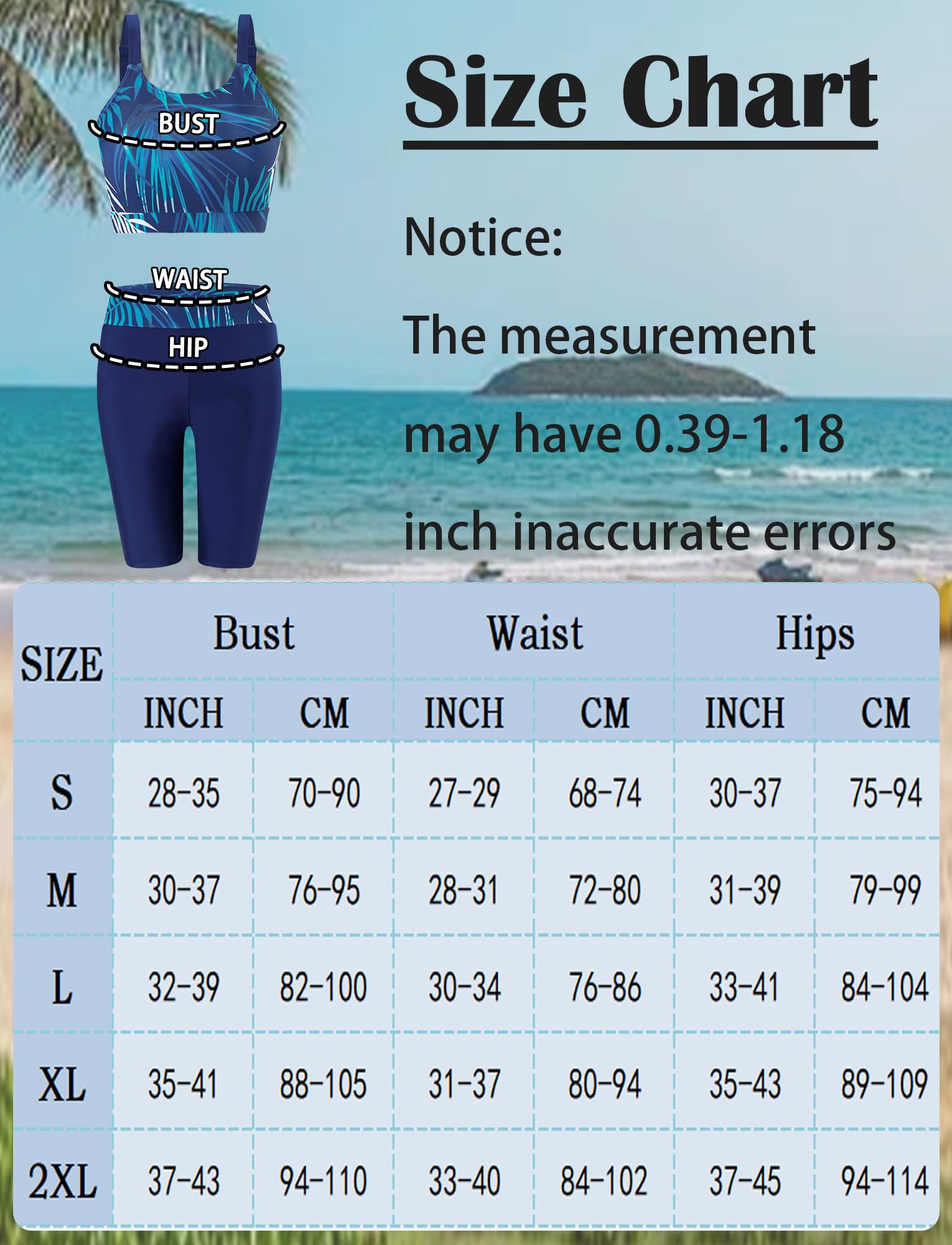 Costume da bagno a 3 pezzi, da donna, protezione solare, set rashguard a maniche lunghe + pantaloncini+Tankini Surf Beach