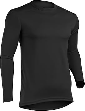 Indera Mens Mesh Knit Performance Thermals Underwear Crew Top