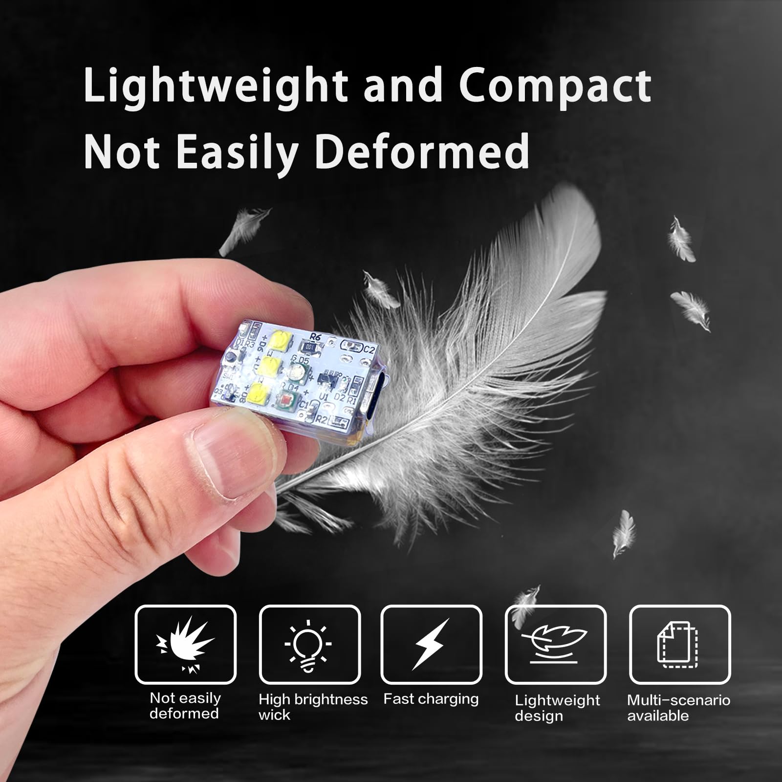 Luz estroboscópica ultra brillante para drones, varios colores (blanco, rojo, verde), apto para DJI Mini, Mavic, Air, Avata, Neo, Flip, Inspire, todos los drones, luz anticolisión compatible