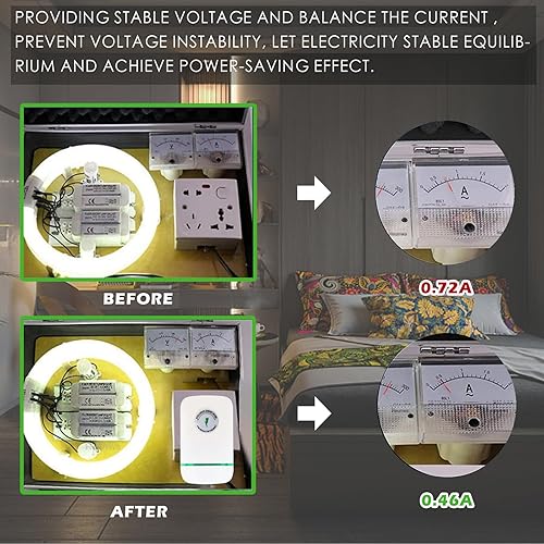 Miniatura 4 de StopWatt STOPWATT Dispositivo de ahorro de energía, regulador de electicidad inteligente, caja de ahorro de electricidad inteligente, enchufe de EE.