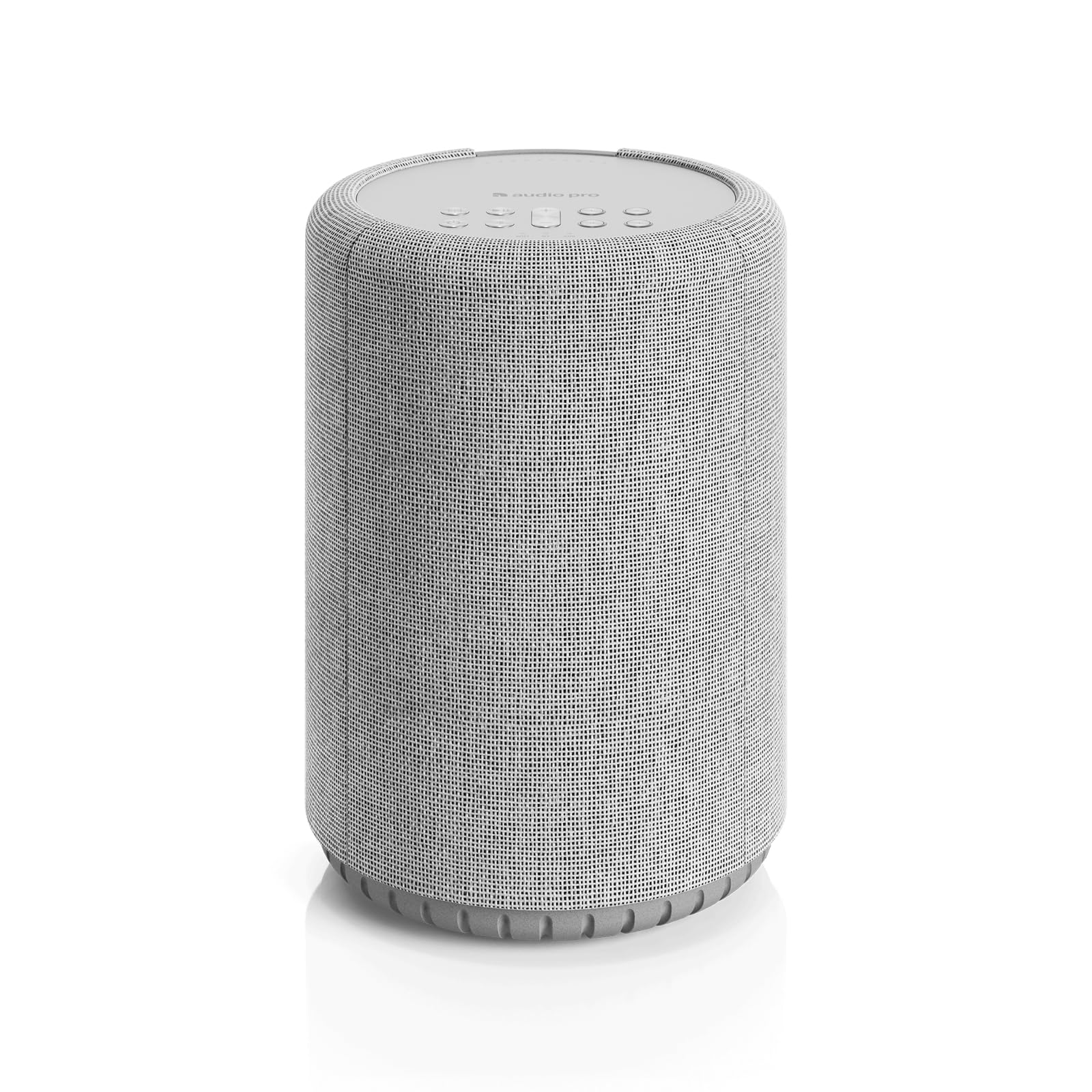 Audio Pro A10 MKII Wireless Multiroom Speaker, WiiM Edition, Light Gray