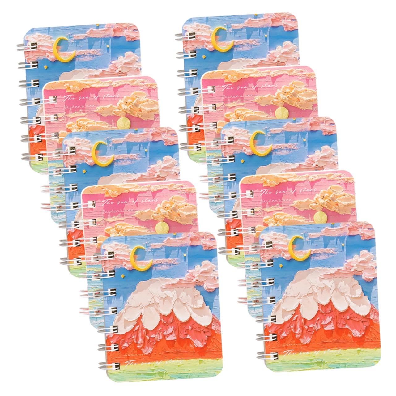4 Pièces 10 Cahier De Journal Ligné Mini-blocs-notes Cahiers Et Journaux s En Vrac Ligné à Grille De Points s Collège Gouverné Carnet De Notes Papier