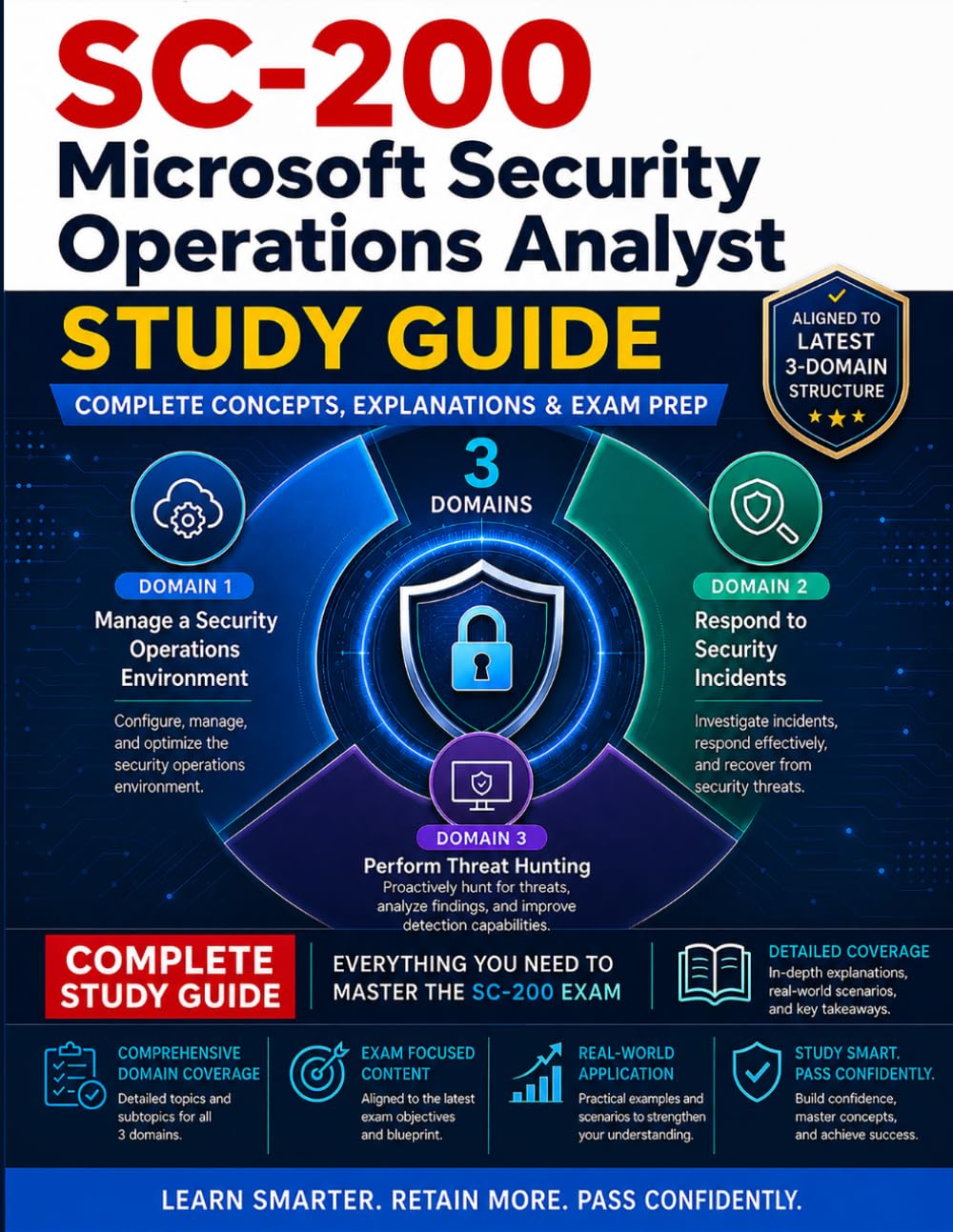 SC-200: Microsoft Security Operations Analyst Study Guide: The Comprehensive Certification Training with Microsoft Sentinel, Defender XDR, and KQL Scripting