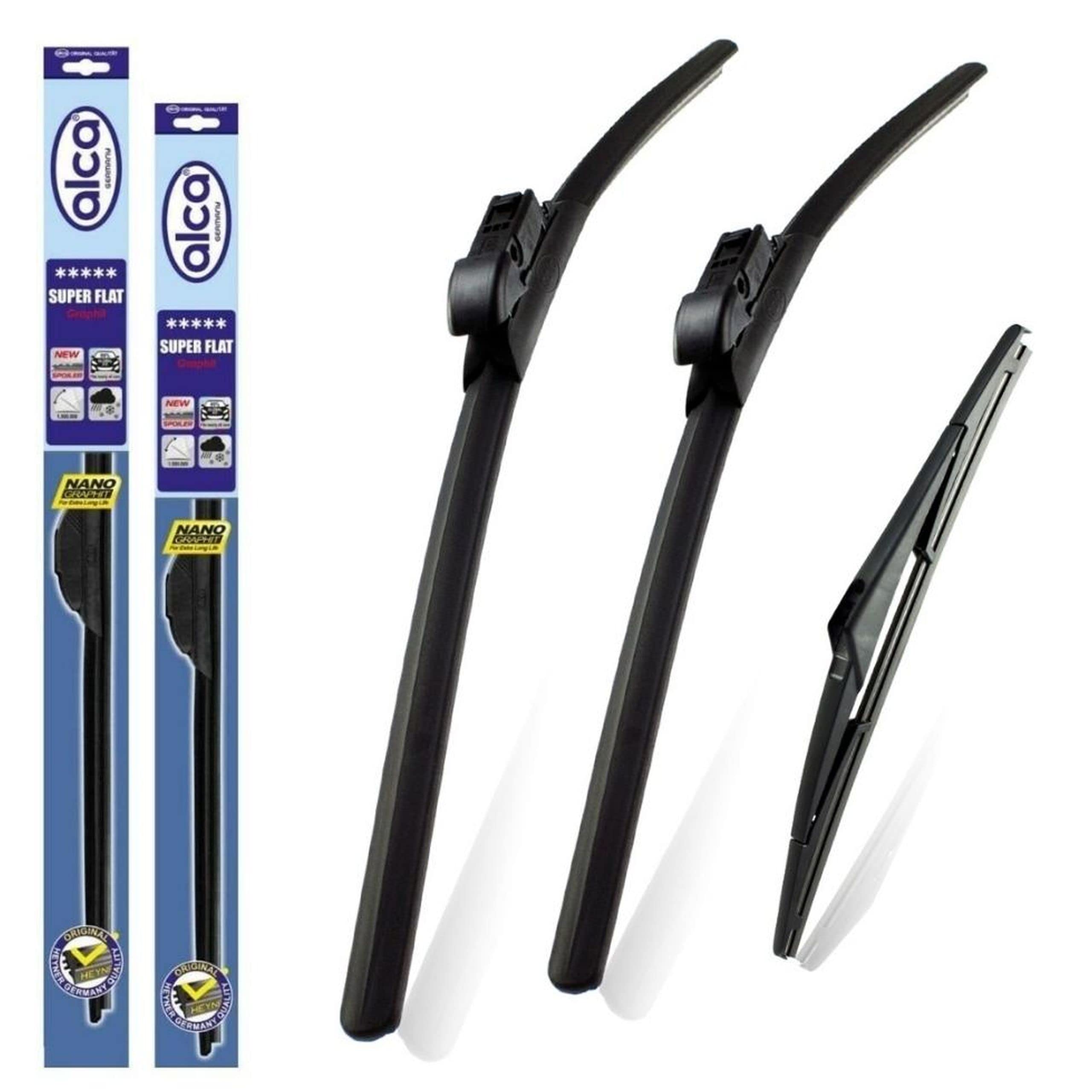 Alca Germania compatibile con Citroen C5 Aircross 2018 in poi Set di 3 spazzole per tergicristalli Super Flat anteriore e posteriore 28"16" 8" ASF2816ST8L