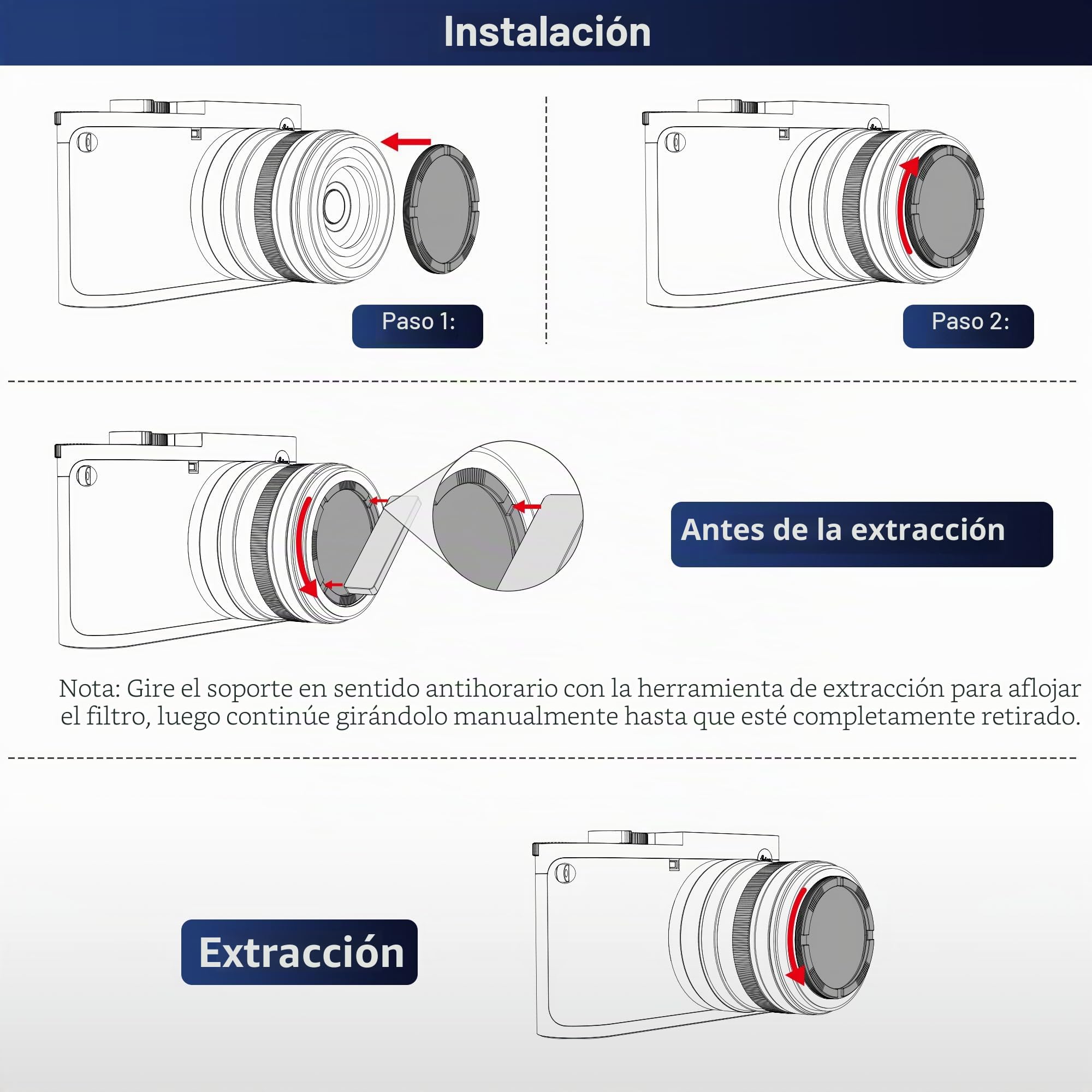 JJC Filtro UV ultra delgado para Leica Q2 Q3 43 Q3, 19 capas multicapa 99,3% transmisión de luz, antiviñeta, marco de 3,7 mm, protección de filtro de lente con funda a prueba de humedad