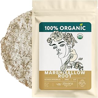 Marshmallow Root Tea (Althea Officinalis) – Organic Marshmallow Root - 4oz