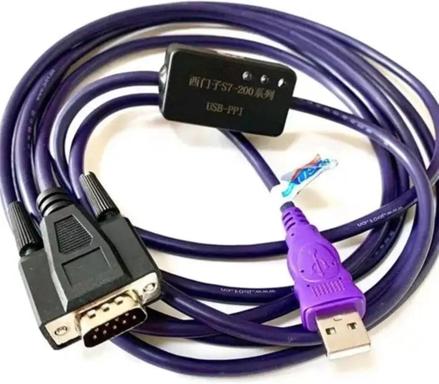 USB-PPI+ Isolated cable for HMI panel TP177A backup and restore using ProSave Software