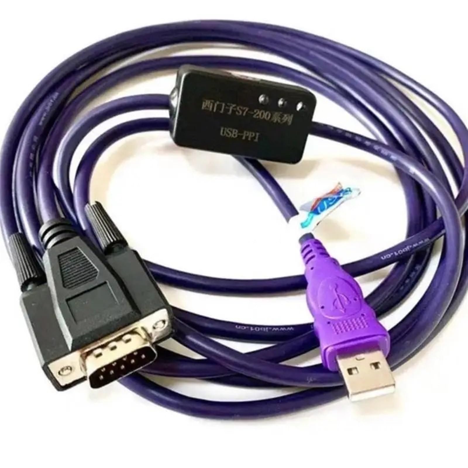 Cable aislado USB-PPI+ for panel HMI TP177A Copia de seguridad y restauración mediante software ProSave