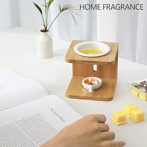 Miniatura 6 de SCENTORINI Cera derretida, cubos de cera, cera de coco y vainilla derretida, cera perfumada de soja para calentadores de cera, decoración de