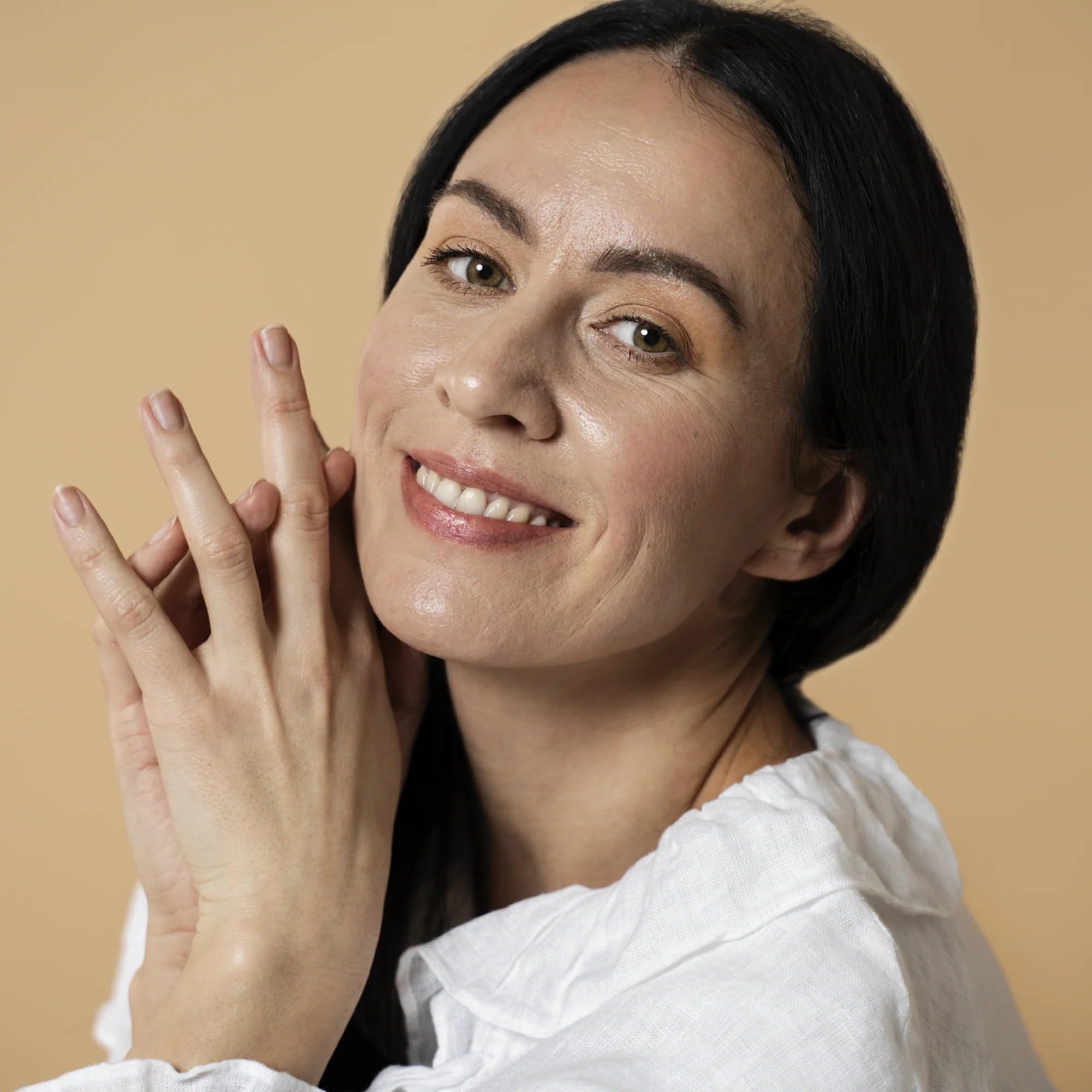 GOLD COLLAGEN Hyaluronic Formula - Collagene Marino con Acido Ialuronico, Vitamina C e D, Zinco, Integratori per Capelli Pelle, Unghie e Articolazioni - 90 Compresse