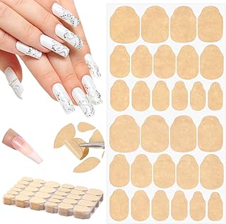 900 PCS Nail Adhesive Tabs, Waterproof Nail Glue Stickers for Press On Nails, 15 Sizes Sticky Tabs for Nails, Strong Adhesive NailTabs for DIY NailArt