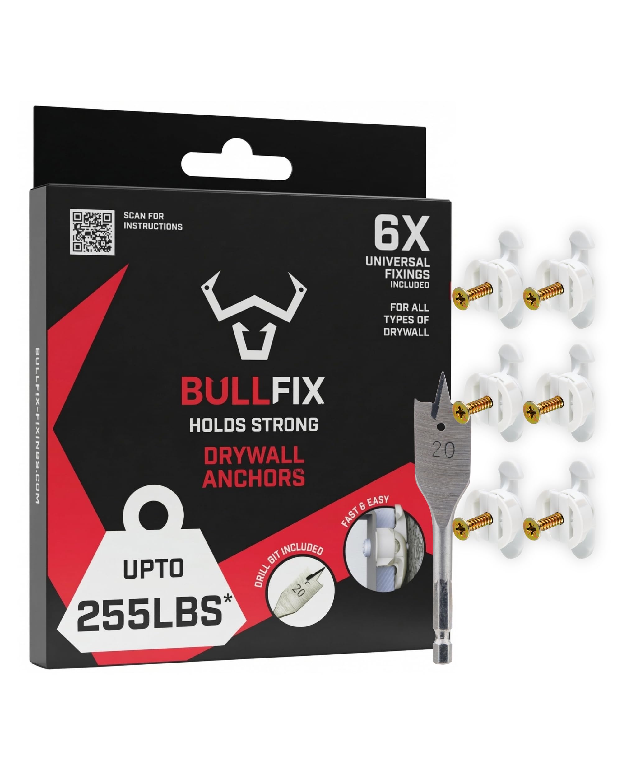 Bullfix 255lb 6-Pack