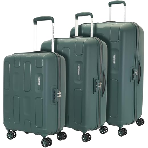 American Tourister 3PC Ivy Hard Suitcase Set 55cm 55 Cm