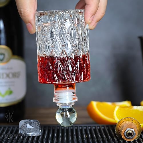 Miniatura 6 de SuproBarware Bitter Bottle - Botella amarga de grano de joya de 4 onzas  4.1 fl oz para cóctel, 4 oz4.1 fl oz, tablero de metal, ideal para barman,