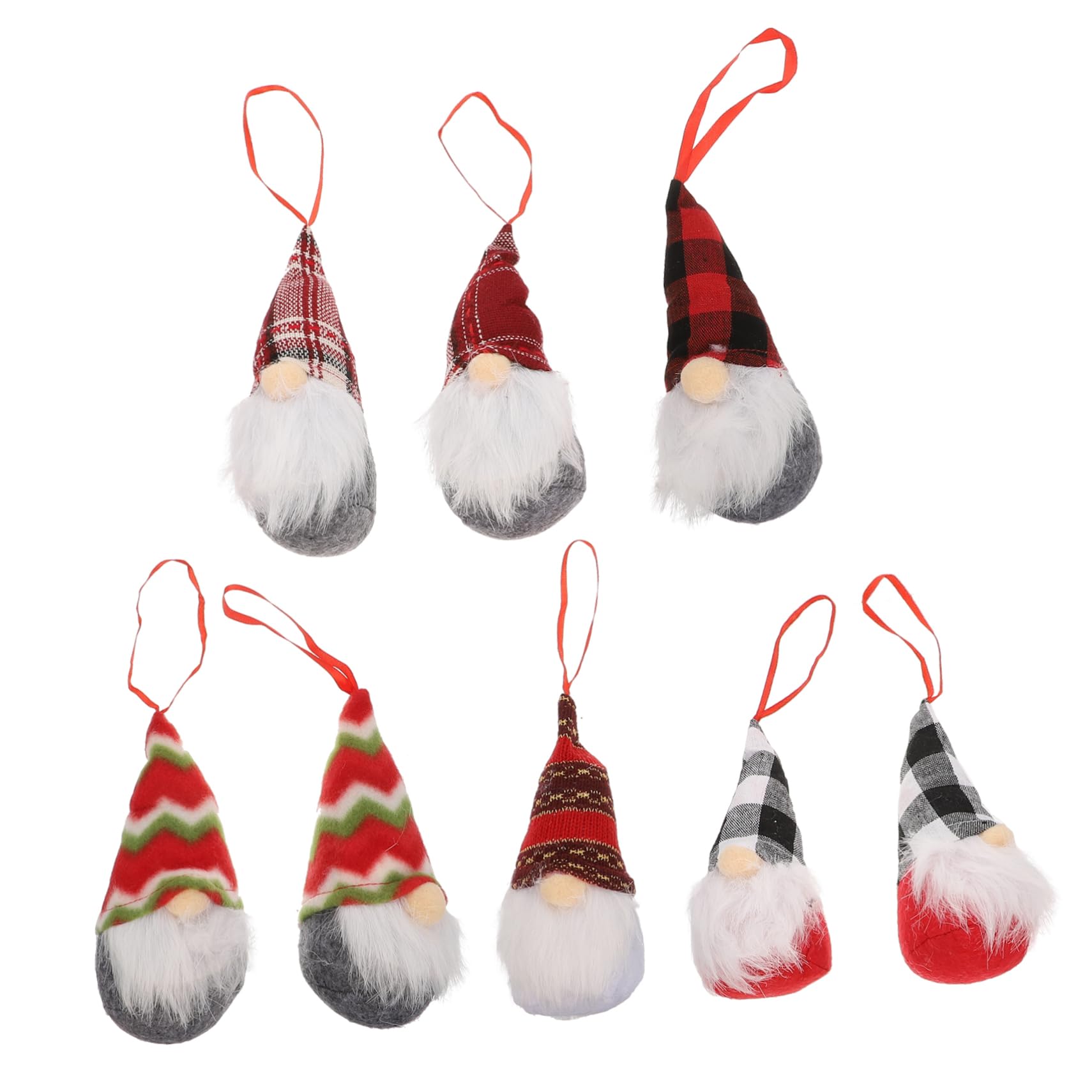 Cabilock 2 Juegos Adorno De Muñeca Sin Rostro Decoraciones Navideñas De Interior Árbol De Navidad Colgando Muñecas Colgantes Navideños Muñecos Navideños Decoración Navideña Hilo 8 Uds * 2