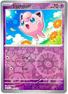 Pokemon - Jigglypuff 083/193 - Paldea Evolved - Reverse Holo Pokemon Card - Foil