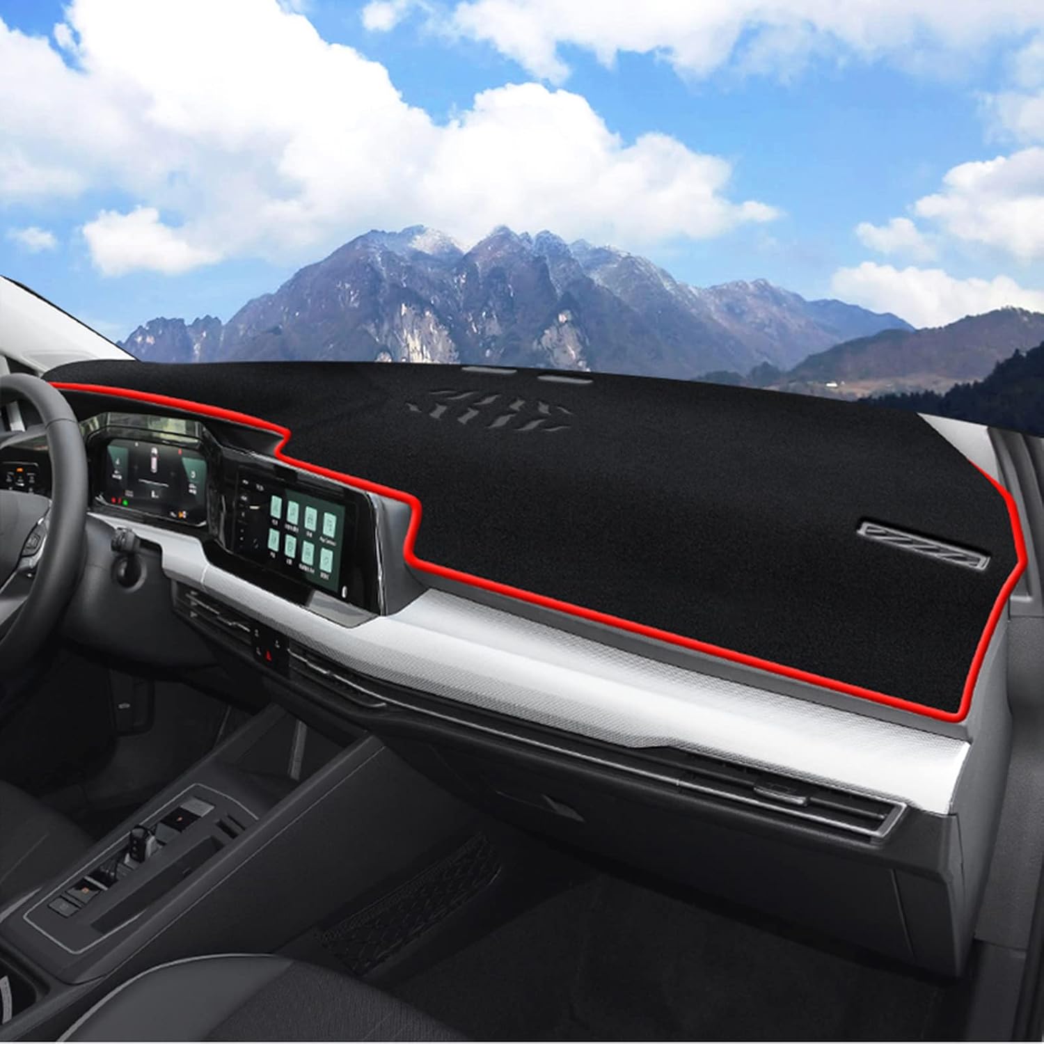 KemtAt Gashboard Cover Mat Custom Interior Car Dashboard