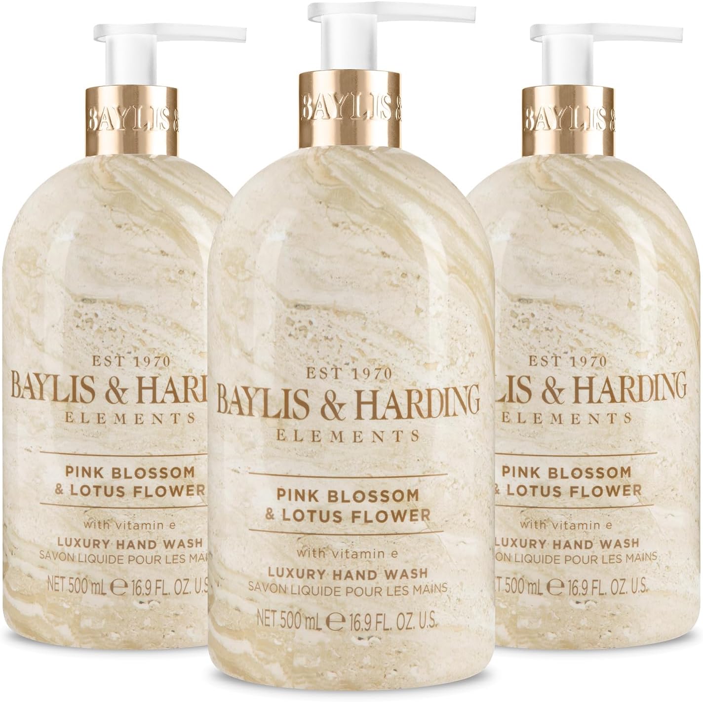 Baylis & Harding Elements Pink Blossom and Lotus Flower
