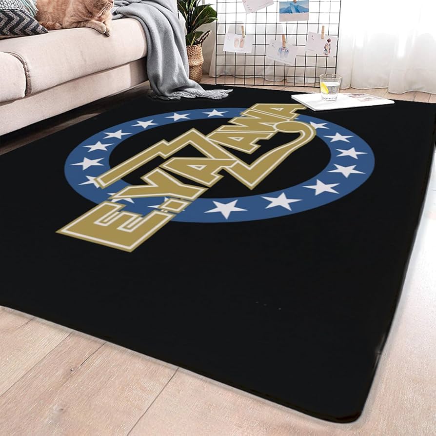 矢沢永吉さん　カーマット Amazon.co.jp: カーペット ラグマット 矢沢永吉 ラグ 絨毯 フロア