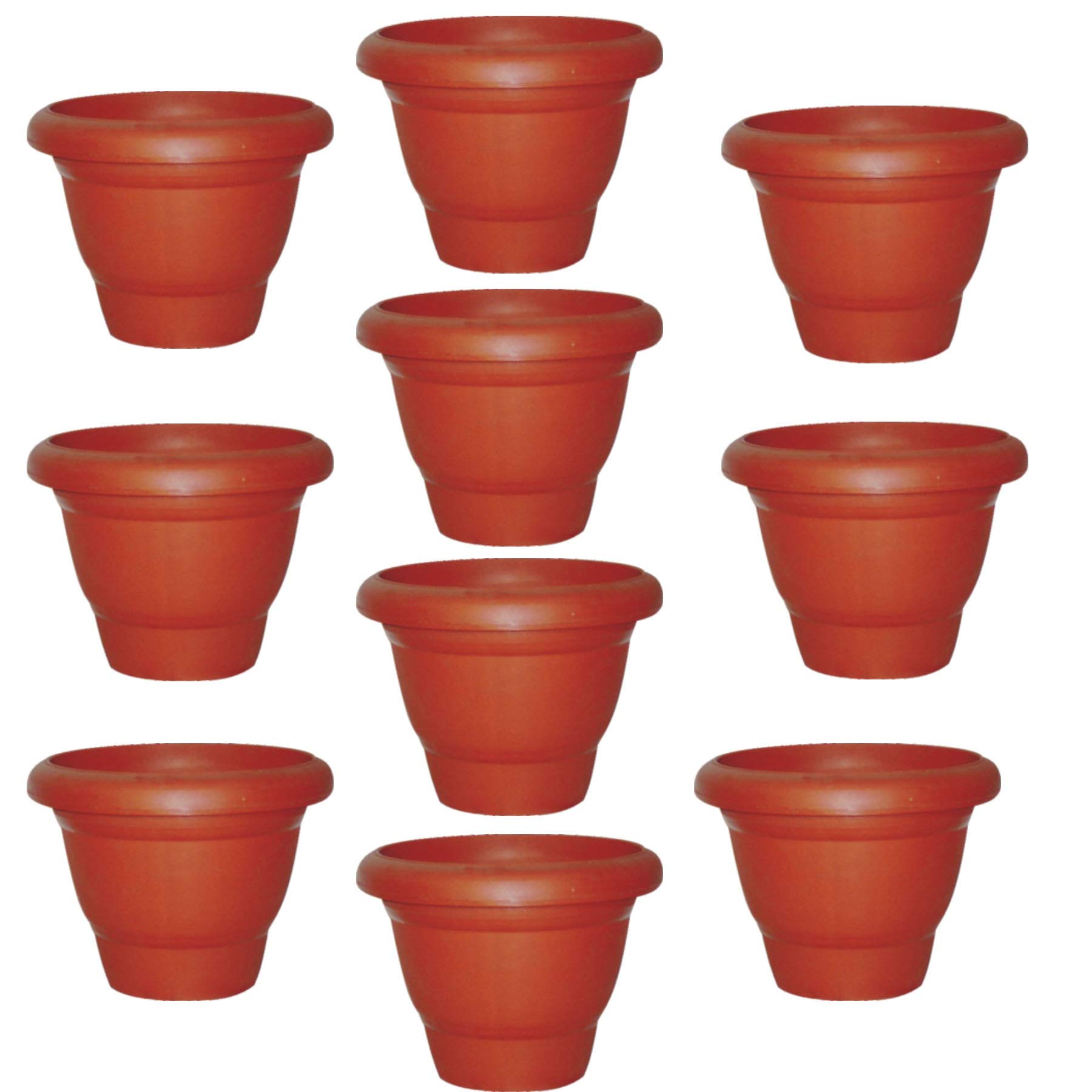 See full amazon price history chart for ShopMeFast Plastic Green Planter Designer Pots Plant Container Set, Plastic Flower Pots, Plastic Plant Containers Set (4 inches, 10 Pieces) (Terracotta) ShopMeFast Plastic Green Planter Designer Pots Plant Container Set, Plastic Flower Pots, Plastic Plant Containers Set (4 inches, 10 Pieces) (Terracotta) (B07TTB8HJ4) Amazon Price History, Amazon Price Tracker